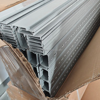 Goulotte de câblage électrique flexible en PVC gris 100*50, entièrement fermée, ignifuge, pour températures de -40°C à 70°C
