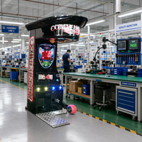 Machine de boxe à monnayeur AMA, testeur de force commercial, jeu d'arcade de frappe et de coup de pied pour centre de jeux