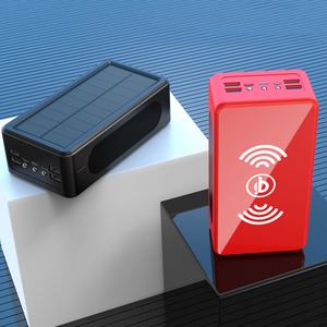 Cargador Solar Original Personalizado de 50000 mAh, Banco de Energía Móvil para Exteriores, Carga Súper Rápida, Banco de Carga Inalámbrico para Teléfono Móvil - Product Image 1