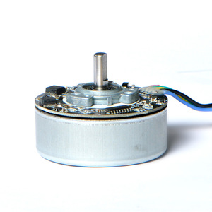 Motor sin escobillas 5520 de 24V con rotor externo, mini motor con controlador y sensor Hall para pistola de masaje - Product Image 2