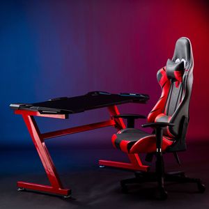 Venta caliente RGB Led ordenador Gaming escritorio y silla juego de mesa muebles para el hogar para jugadores - Product Image 3