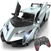 Voiture de Course Télécommandée de Niveau Expert pour Garçons, Véhicule Tout-Terrain Électrique Sans Fil à Chargement Rapide avec Portes Ouvrantes et Fonction Drift, Jouet RC pour Enfants
