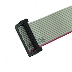 100 มม.OEM Pitch 2.0 มม.ขั้วต่อ PIN IDC2.0 2*10P สีเทาแบนริบบิ้น IDC สาย FFC ยืดหยุ่นสําหรับเครื่องพิมพ์ทีวีหน้าจอสายไฟ - Product Image 6