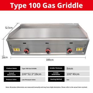 Griglia Industriale Multifunzionale con Friggitrice Profonda a <span class=keywords><strong>L</strong></span> - Product Image 2