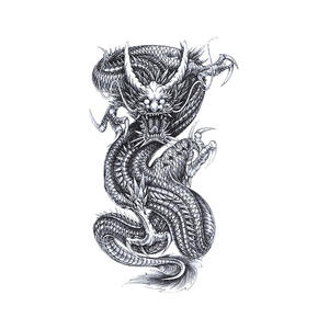 Autocollants <span class=keywords><strong>de</strong></span> <span class=keywords><strong>tatouage</strong></span> corporel <span class=keywords><strong>de</strong></span> dragon cool pour le bras, autocollants <span class=keywords><strong>de</strong></span> <span class=keywords><strong>tatouage</strong></span> <span class=keywords><strong>de</strong></span> dragon chinois tribal imperméables, images pour hommes - Product Image 5