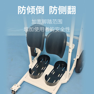 Taih Walker avec support de genou réglable pour la rééducation des paraplégiques – Équipement d'exercice - Product Image 3