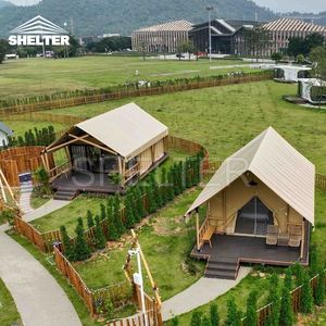 Lusso in alluminio impermeabile tela Safari tenda Lodge per campeggio <span class=keywords><strong>Glamping</strong></span> - Product Image 3