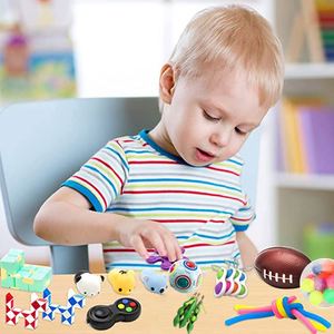 Bộ Đồ Chơi Giảm Căng Thẳng Đa Phong Cách Mới Nhất Đồ Chơi Bóp Bong Bóng Cảm Giác Đồ Chơi <span class=keywords><strong>Fidget</strong></span> Trò Chơi Móc Khóa Đậu Phộng ĐẬU HÀ LAN Cho Trẻ Em - Product Image 3