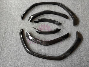 Amborghini-Rueda de fibra de carbono, kit de seis piezas para el cuerpo, barra delantera, borde lateral y difusor trasero - Product Image 3