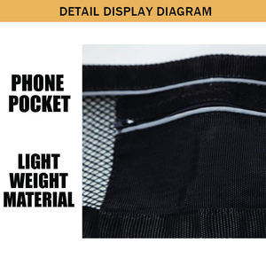 Sabuk Kustom untuk Berlari atau Berjalan Balap Pro Menarik Husky Menjamur Latihan Bikejoring Anjing Peliharaan Sabuk Skijoring Canicross - Product Image 5