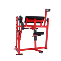 Biceps assis Curl Machine Plaque chargée Biceps Machine Équipement de gymnastique robuste pour la force et la croissance des bras