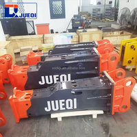 Marteau hydraulique de démolition HB20G de type supérieur pour excavatrice/chargeuse compacte/pelleteuse