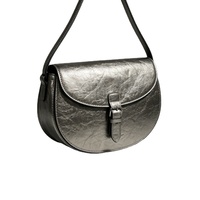 Cuir artificiel PU métallisé texturé brillant pour sacs, emballages de bijoux, décoration DIY