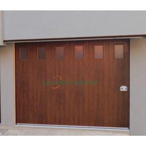 <span class=keywords><strong>Porte</strong></span> de <span class=keywords><strong>garage</strong></span> <span class=keywords><strong>coulissante</strong></span> latérale moderne en aluminium, <span class=keywords><strong>motorisée</strong></span>, avec vitrage intégral - Product Image 4