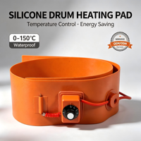 Chauffe-tambour pour fût de résine chimique et adhésif de 200 L (55 gallons) – Ceinture chauffante pour le chauffage et la fonte de liquides industriels