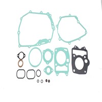 Ne Set lengkap/Gasket penuh dengan plastik dan segel minyak karet cocok untuk Honda Wave 125