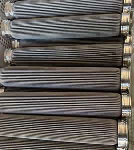 Elemento de filtro de metal hidráulico de acero inoxidable de alto flujo Cilindro de filtro de líquido soldado doblado para mallas de filtro de uso de motor - Product Image 4