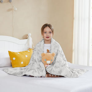 Jacquard Style Flannel 100% Polyester Cooling Night Sweats Eco-Friendly Knitted Throws Customizable All-Season <b>Weighted</b> for Kids - Product Image 6