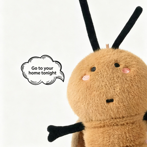 Juguetes de Peluche de Cucaracha Súper Suaves - Muñecos Creativos y Lindos, Marionetas Divertidas, Excelentes Juguetes de Confort para Niños - Product Image 4