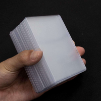 Clip de protection pour cartes à collectionner en PVC de qualité supérieure avec impression sérigraphique et services de personnalisation de style tendance