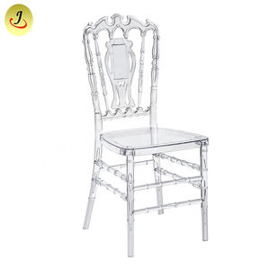 Vente en gros Chaise de mariage en résine acrylique transparente en plastique pour événements et banquets - Product Image 3