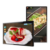 Affichage numérique mural intérieur de 32 pouces pour la publicité, adapté aux restaurants et aux ascenseurs, avec affichage WIFI Bluetooth pour les bureaux et les centres commerciaux