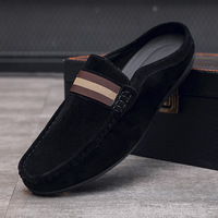 Offre Spéciale chaussures décontractées confortables à enfiler pour hommes vente en gros de mocassins respirants en PU pour hommes