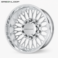 Jantes en alliage d'aluminium forgées Greenloop Custom OEM, à profil profond et concave, de 22, 24, 26 et 28 pouces, pour Ford F350 RAM 3500 Pro