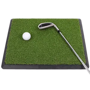 Most Popular Golf Training Mat Rubber Backing Golf Hitting Mat Golf Mat Path Feedback