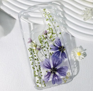 Funda de Teléfono Hecha a Mano con Flores Secas Reales en Resina Epoxi para <span class=keywords><strong>iPhone</strong></span> 17 <span class=keywords><strong>Pro</strong></span> <span class=keywords><strong>Max</strong></span> 16 15 14 13 <span class=keywords><strong>12</strong></span> - Product Image 3