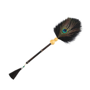 Plumeau en bambou à tête ronde pour le nettoyage des meubles, fabriqué au Zhejiang - Product Image 5