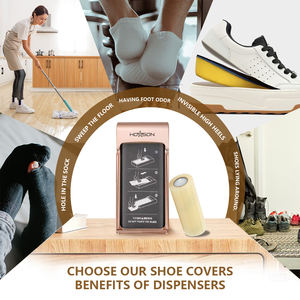 Di alta qualità monouso impermeabile copriscarpe in plastica per scarpe da corsa a prezzi accessibili servizio di cura delle scarpe per la pulizia - Product Image 3