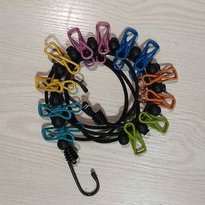 Corde à <span class=keywords><strong>linge</strong></span> pour dortoir Corde à <span class=keywords><strong>linge</strong></span> à bouton antidérapant à pince domestique Corde à <span class=keywords><strong>linge</strong></span> portable rétractable pour l'extérieur - Product Image 5