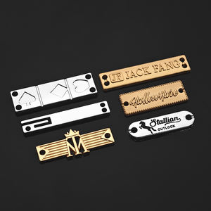 Etiqueta <span class=keywords><strong>de</strong></span> Metal para Nombre, Camisa Abaya, Bolso, Sombrero, Aleación <span class=keywords><strong>de</strong></span> Zinc, Forma Personalizada, Logotipo Metálico, <span class=keywords><strong>Marca</strong></span> Personalizada, Etiquetas Metálicas para Hijab, para <span class=keywords><strong>Ropa</strong></span> - Product Image 3