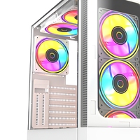 Casing Komputer Putih Kelas Atas TDI1104W Casing PC ATX Putih