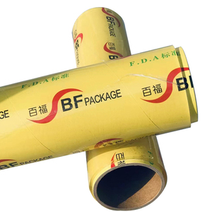 Vente directe d'usine, <span class=keywords><strong>film</strong></span> alimentaire en PVC souple de qualité alimentaire 100% sûr, rouleau jumbo de 300 m, résistant à l'humidité, pour la conservation des fruits et légumes - Product Image 2