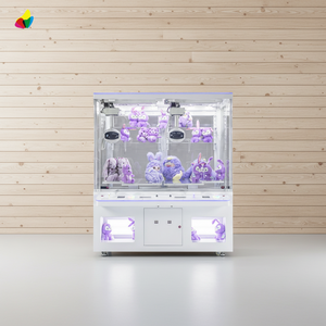 Macchina Artiglio Giapponese UFO Catcher Super Box con Doppia Gancio Grande, Giochi a Moneta e Divertimento, Macchina UFO in Metallo - Product Image 1