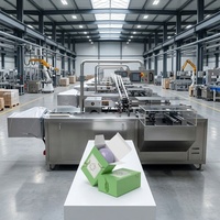 Machine automatique de mise en carton de savon en barre, équipement d'emballage de savon de bain en boîte en papier