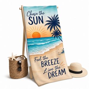 Luxury Logo <b>Towels</b> Extra <b>Large</b> Printed Terry Beach for Promotional Travel Business Gift Custom <b>Towel</b> - Product Image 1