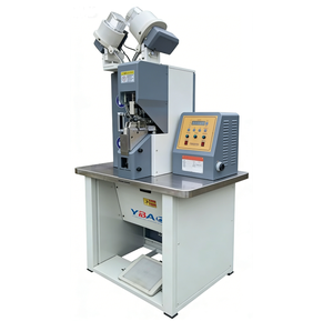 Machine de pose de boutons et de perforation entièrement automatique YBAO, machine à œillets double face pour chaussures, machine à riveter industrielle - Product Image 3