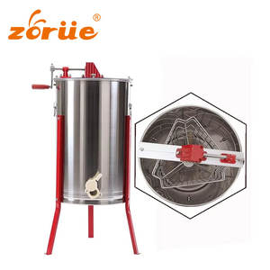 Bijenteeltgereedschap Roestvrijstalen Honingzuiger/Handleiding 3 Frames Honingzuiger/Honingcentrifuge - Product Image 1