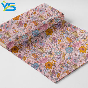 Мягкая Роскошная ткань, 100% органический хлопок из цветочной ткани с Либерти, таана, газон, хлопчатобумажная ткань, цифровая печать для одежды - Product Image 5