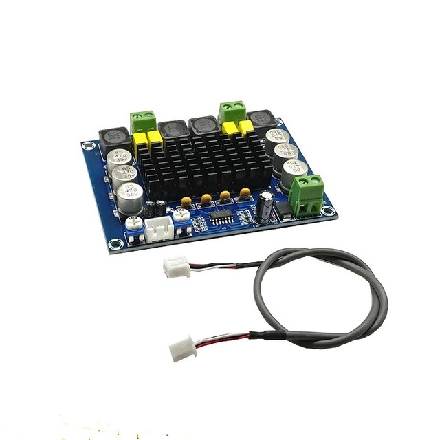 XH-M543 high-power digital amplifier board Module TPA3116D2 audio amplification module D-class dual channel 2*120W