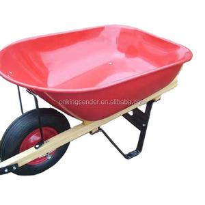 Carretilla de rueda galvanizada y de color de 75 L, carretilla simple - Product Image 1