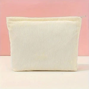 Logotipo personalizado viagens veludo cosméticos maquiagem zipper saco - Product Image 2