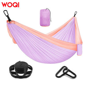 Hamaca Doble WOQI de Nailon Ligero para Jardín, Color Rosa, 0.8 kg - Product Image 3