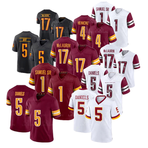 Pantalones Cortos de Fútbol Americano TRENDLE INTERNATIONAL 2026 de Secado Rápido, 5 Jayden Daniels, 1 Samuel, 17 McLaurin Washington, para Hombre Adulto - Product Image 1