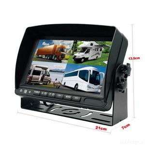 Sistema de Estacionamiento DVR con Pantalla Cuádruple Full HD de 7 Pulgadas, Cámara de 360 Grados Delantera, Trasera, Izquierda y Derecha, 1080P AHD para caravanas - Product Image 4