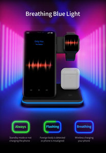 Nouveau Style 3 En 1 Sans <span class=keywords><strong>Fil</strong></span> Chargeur Mural 20w Magnétique Chargeur 3 En 1 Pour Iphone Smartwatch Airpods - Product Image 5