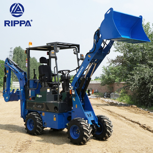 Retroexcavadora <span class=keywords><strong>China</strong></span> 4x4 Compact Front End Wheel Loader Retroexcavadora Aprobada por La CE - Product Image 4
